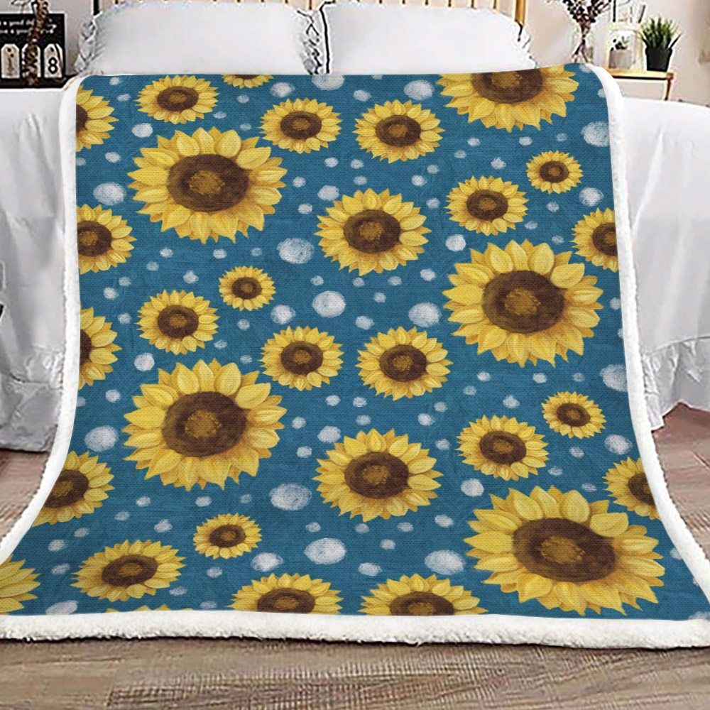 Sunflower Sherpa Fleece