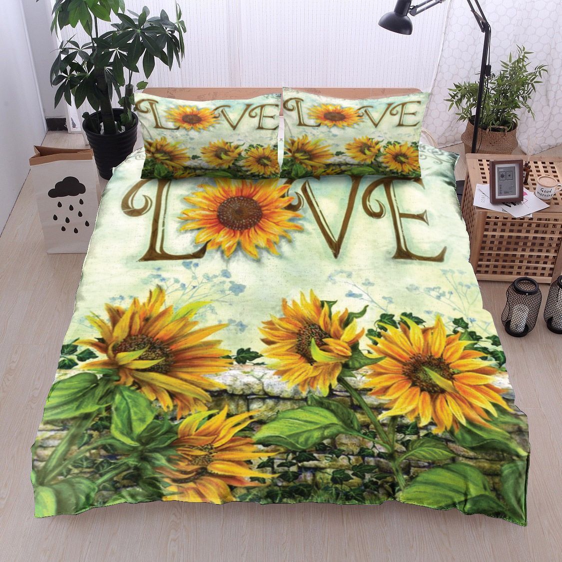 Sunflower Love Bedding Set