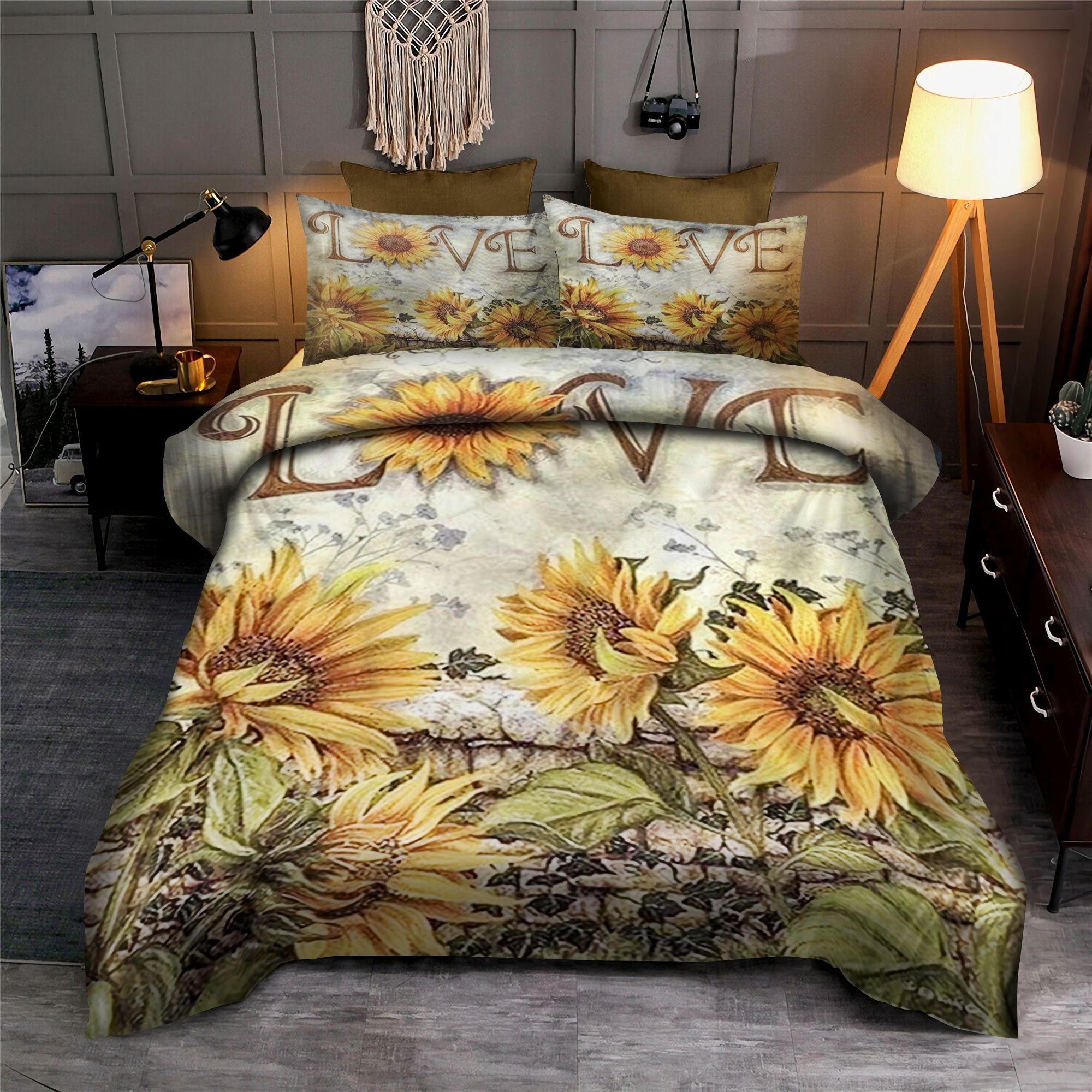 Sunflower Loves Bedding Set