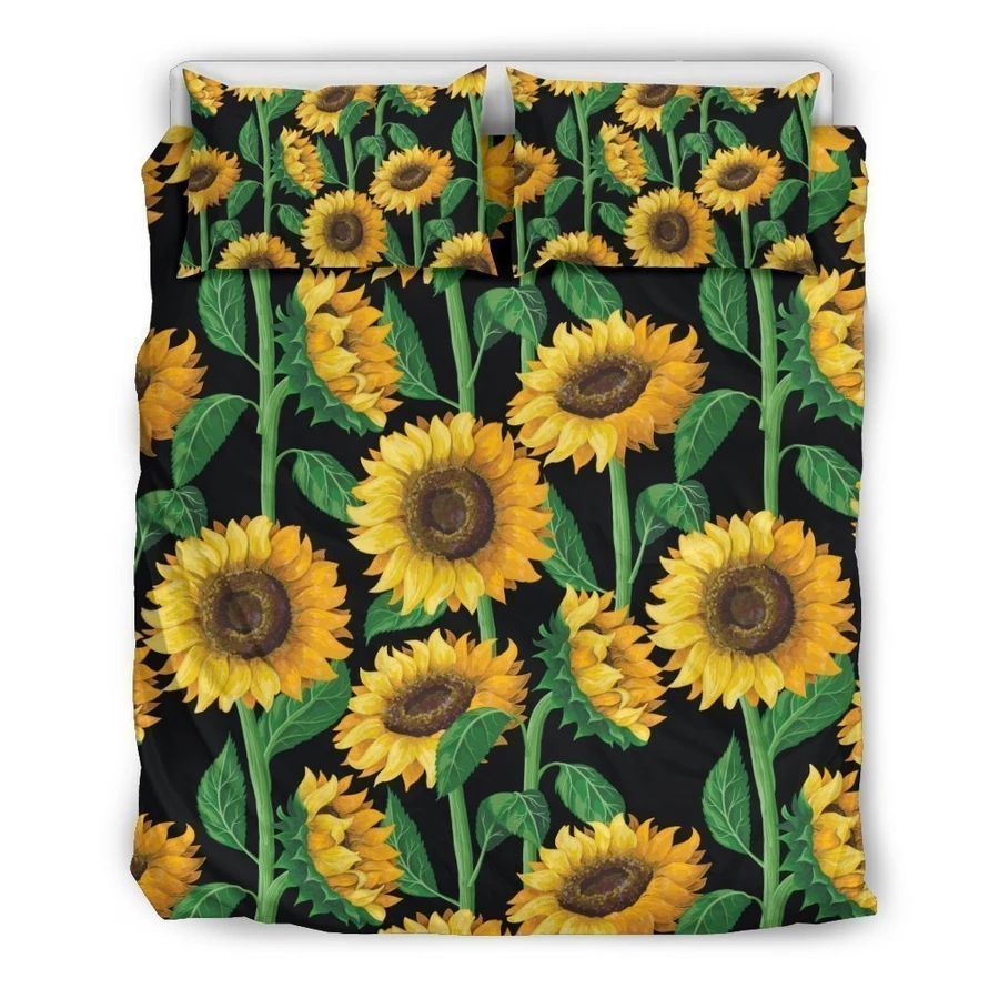 Sunflower Pattern Bedding Set