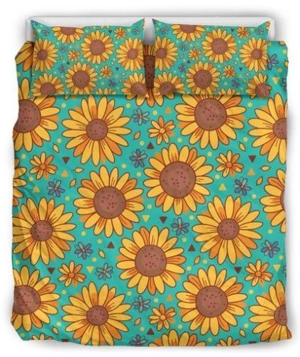 Sunflower Pattern Bedding Set