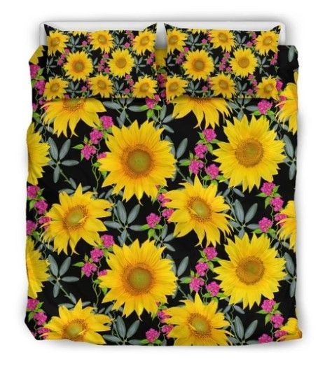 Sunflower Pattern Bedding Set