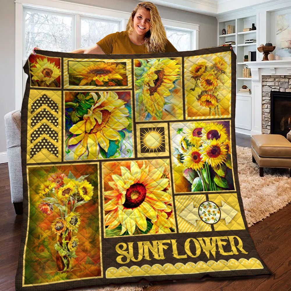 Sunflower Quilt Blanket BBB200230SM