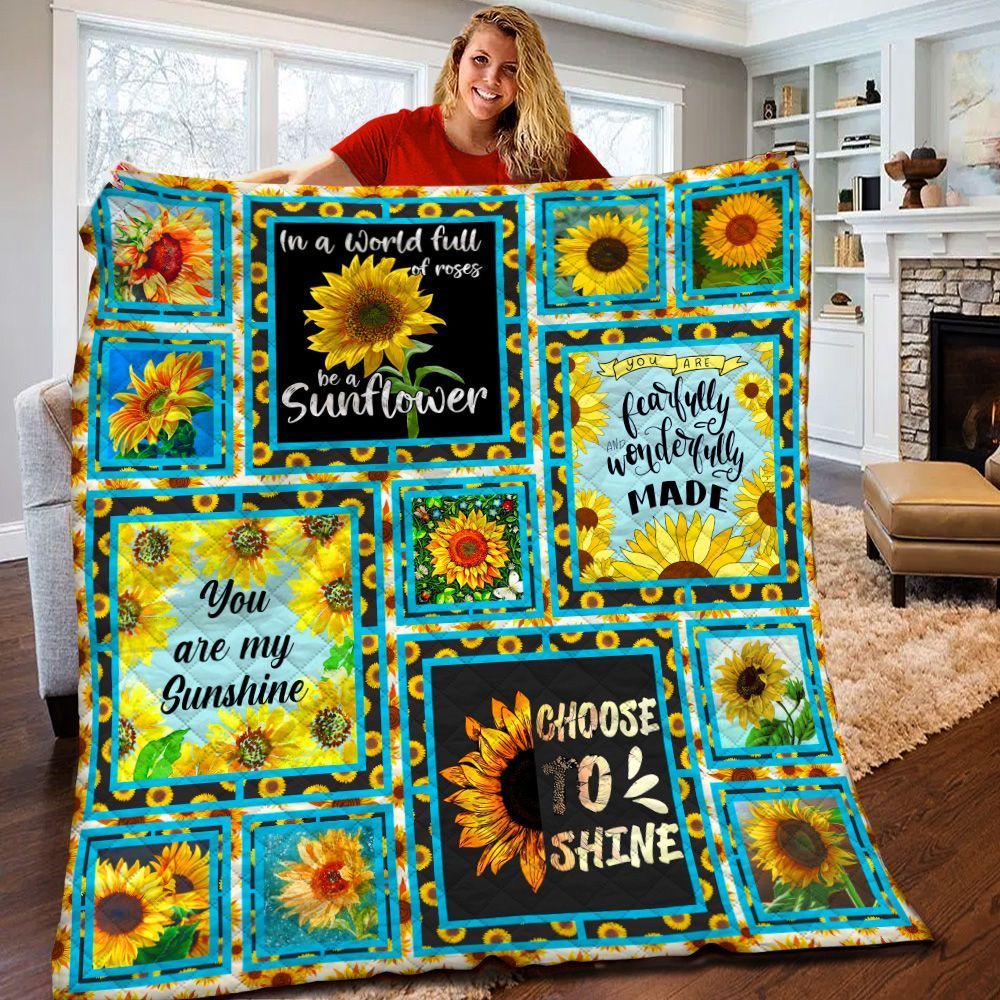 Sunflower Quilt Blanket BBB240230HT