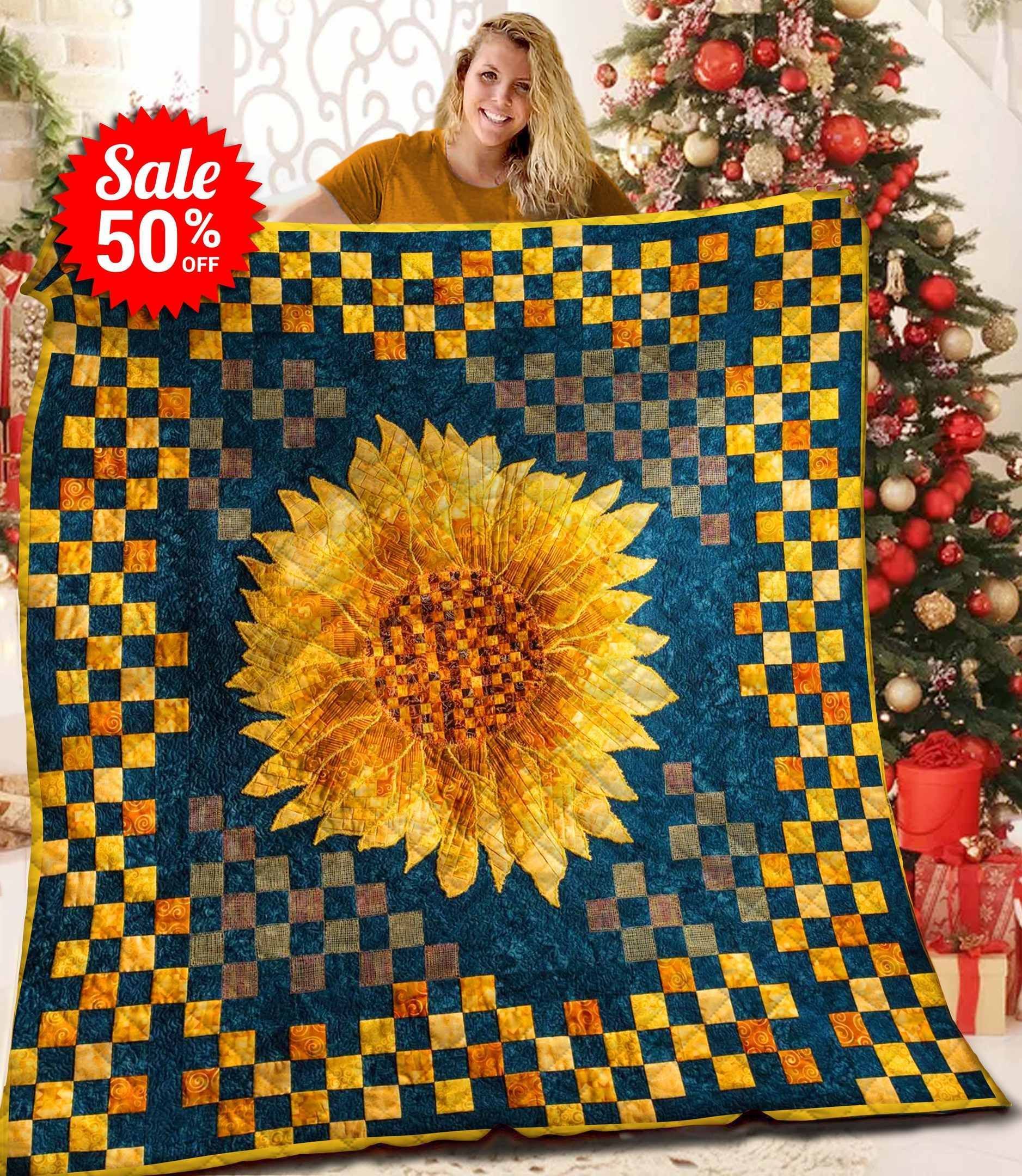 Sunflower Quilt Blanket BBB291121SM