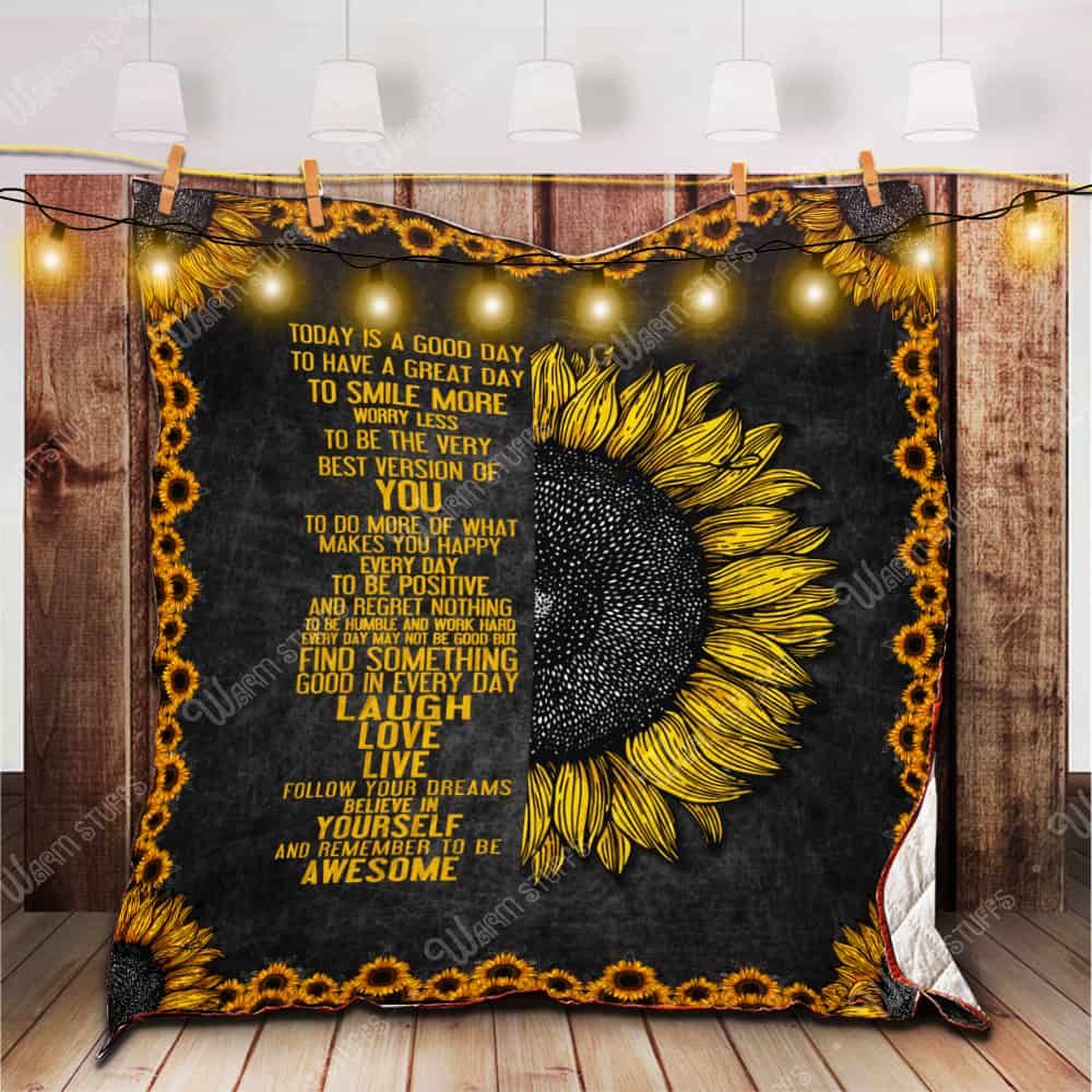 Sunflower Quilt Blanket Bpb Dhc1312519Dd