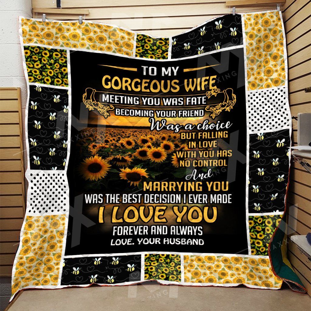 Sunflower Quilt Blanket DHC0910447VT