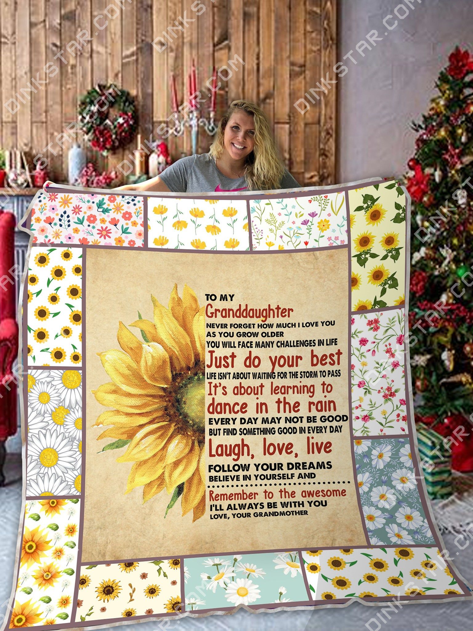 Sunflower Quilt Blanket DHC1301469VT