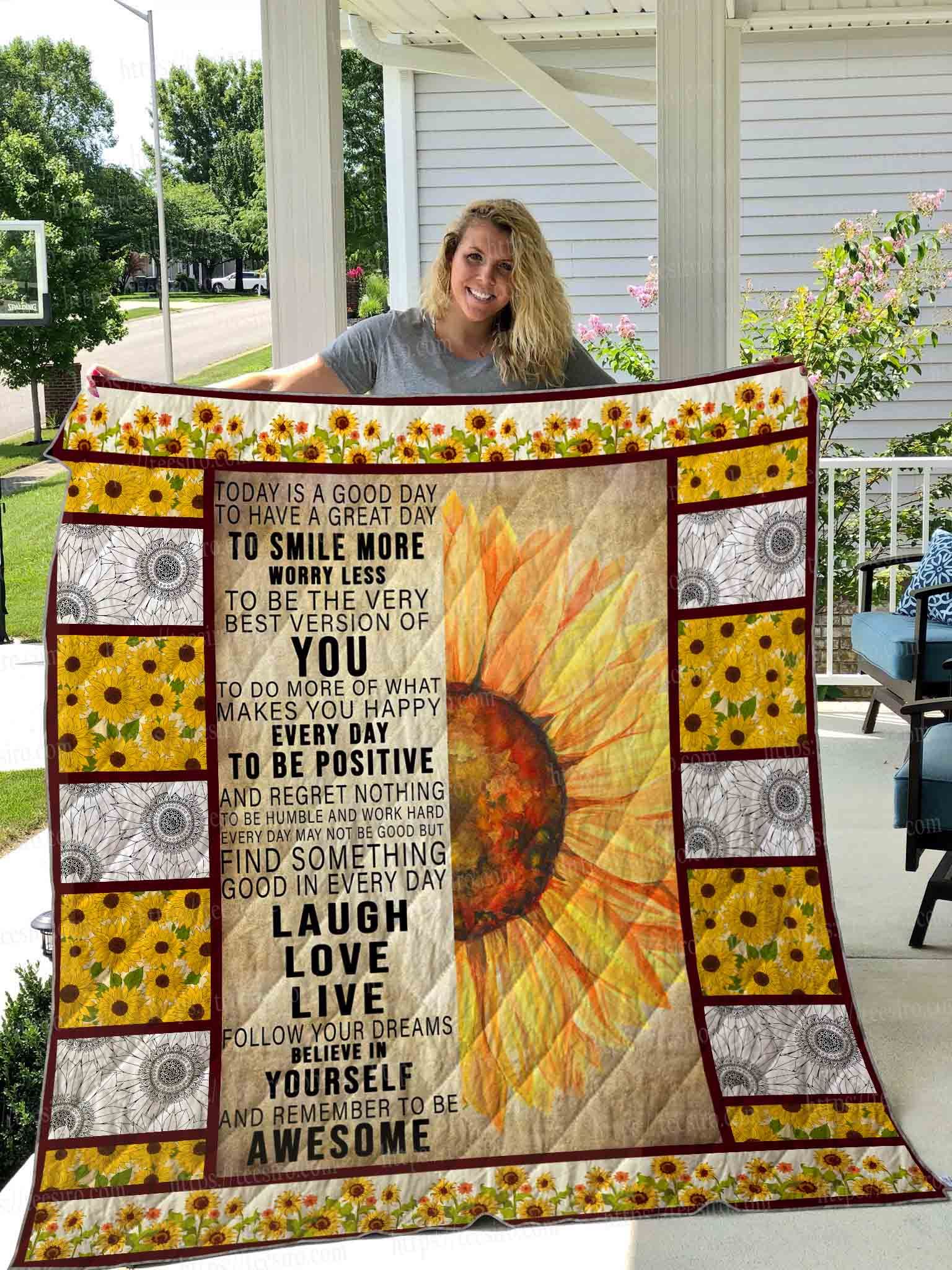 Sunflower Quilt Blanket DHC1501751VT