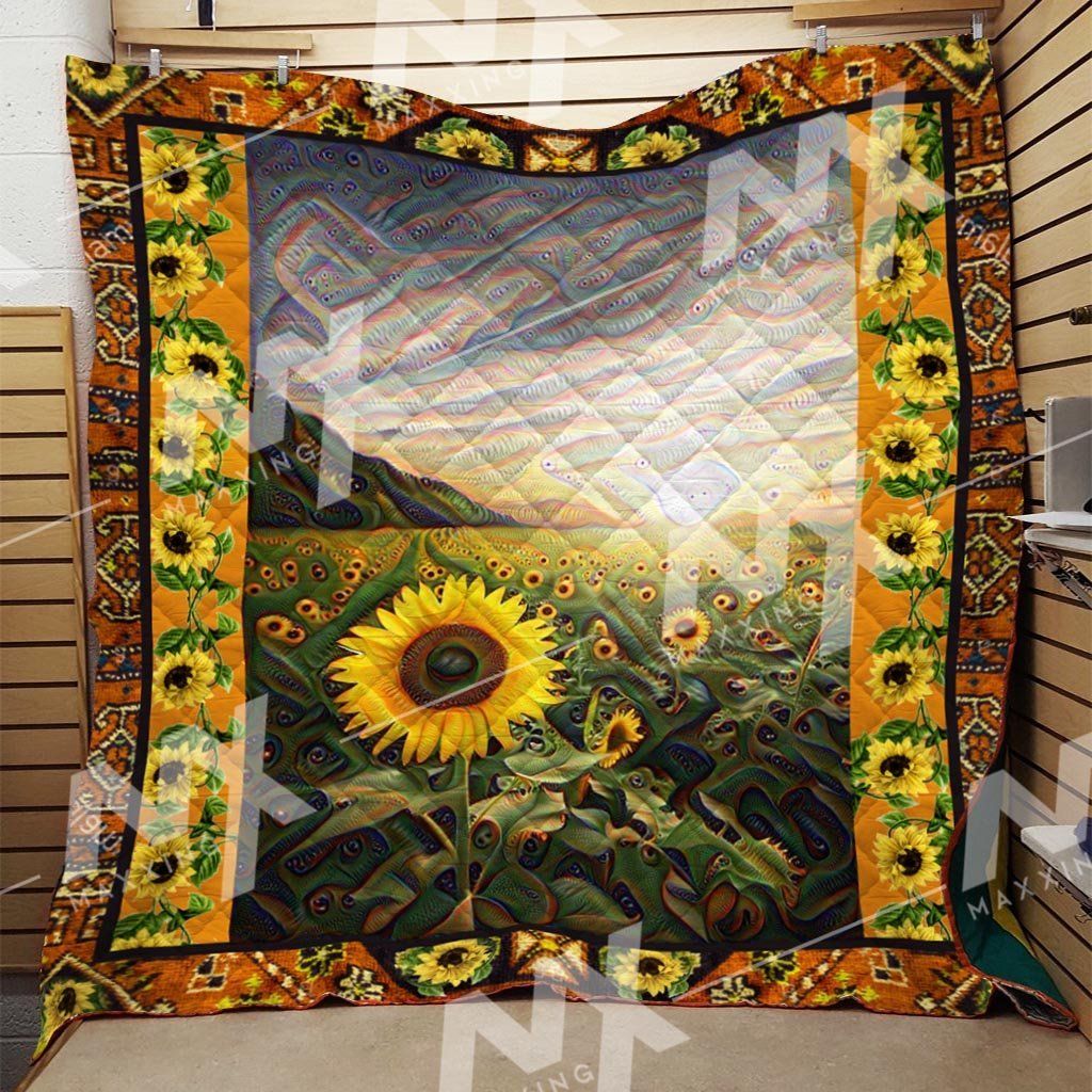 Sunflower Quilt Blanket DHC3112230VT