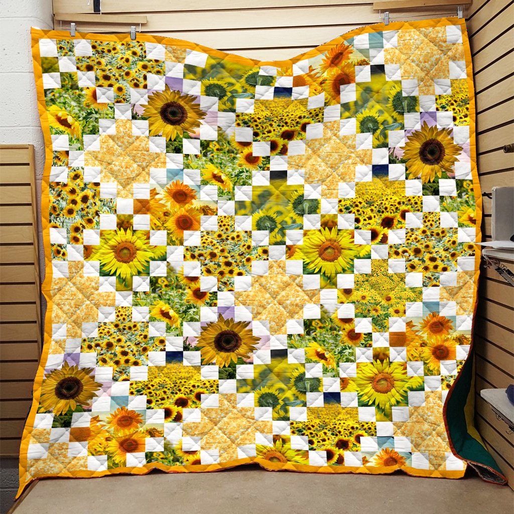 Sunflower Quilt Blanket DHC3112351VT