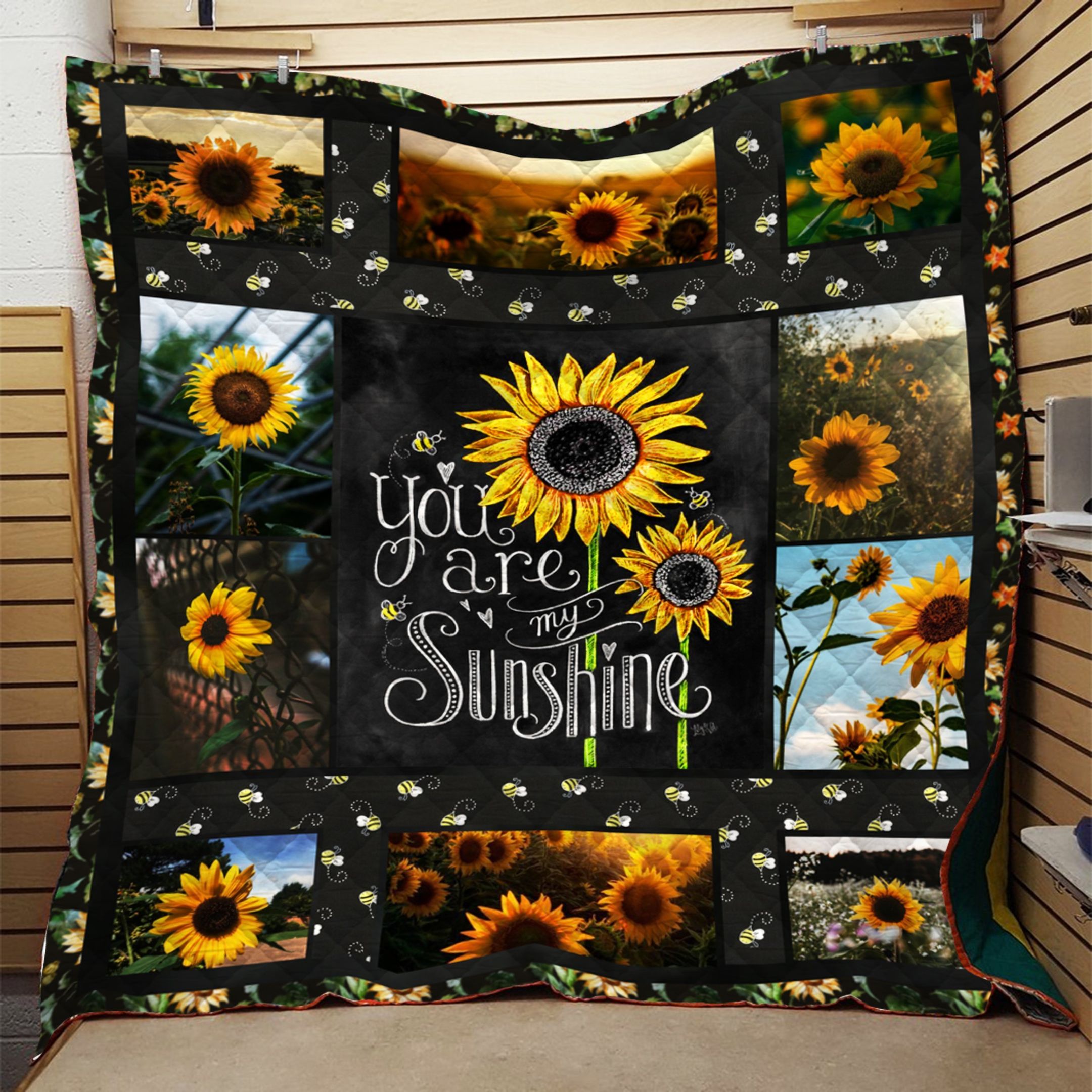 Sunflower Quilt Blanket DHC3112467VT