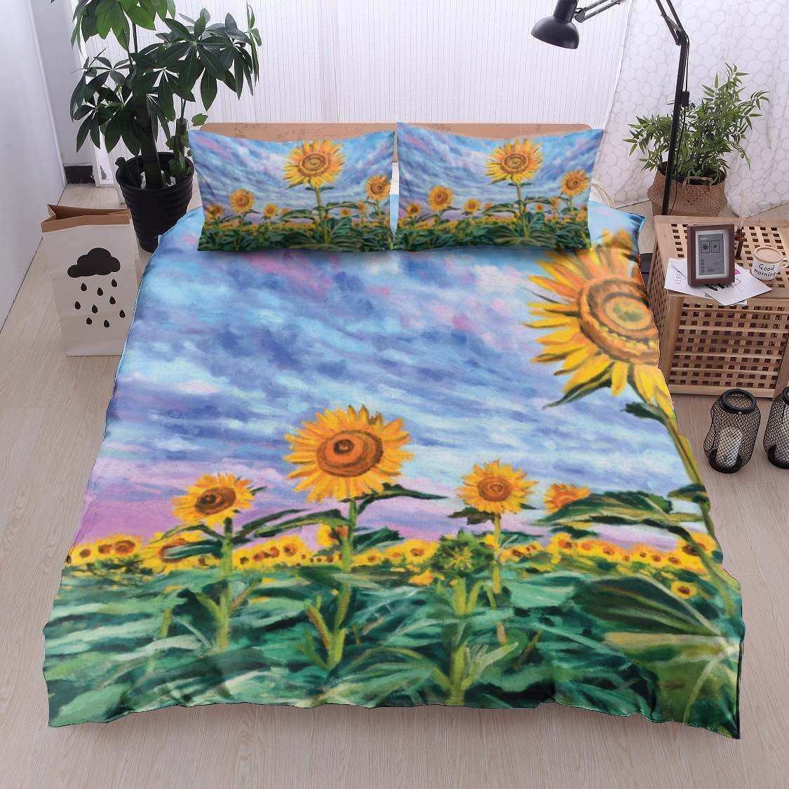 Sunflower Sky Bedding Set