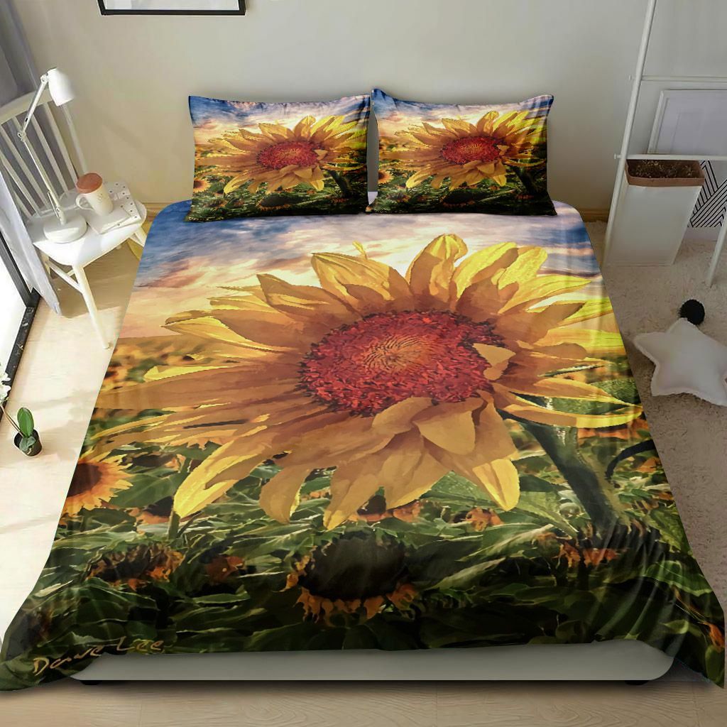 Sunflower Sun Bedding Set