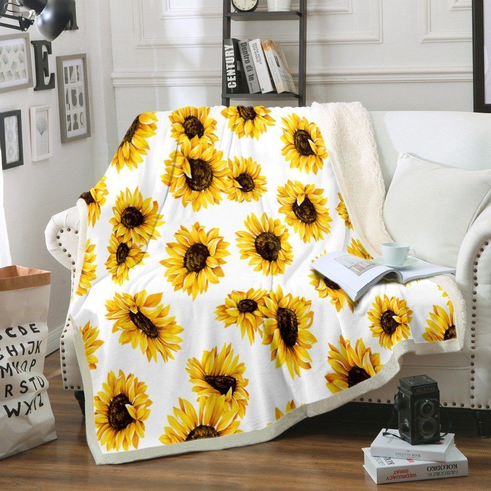 Sunflower Sherpa Fleece