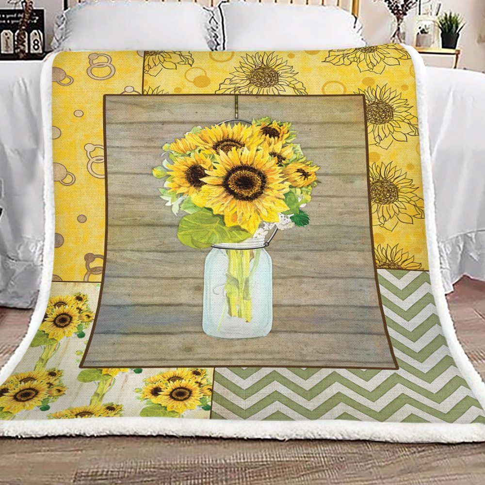 Sunflower Sherpa Fleece