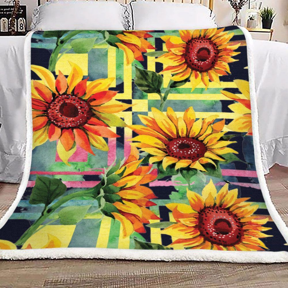 Sunflower Sherpa Fleece