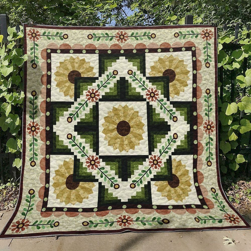 Sunflower TN240629 Quilt Blanket