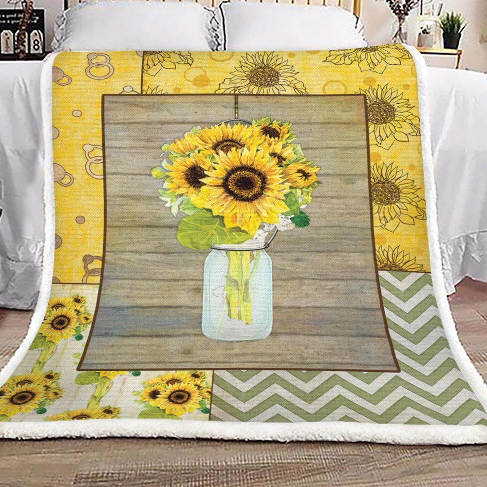 Sunflower Sherpa Fleece