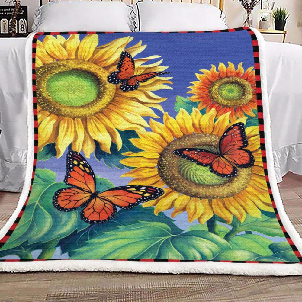 Sunflower Sherpa Fleece