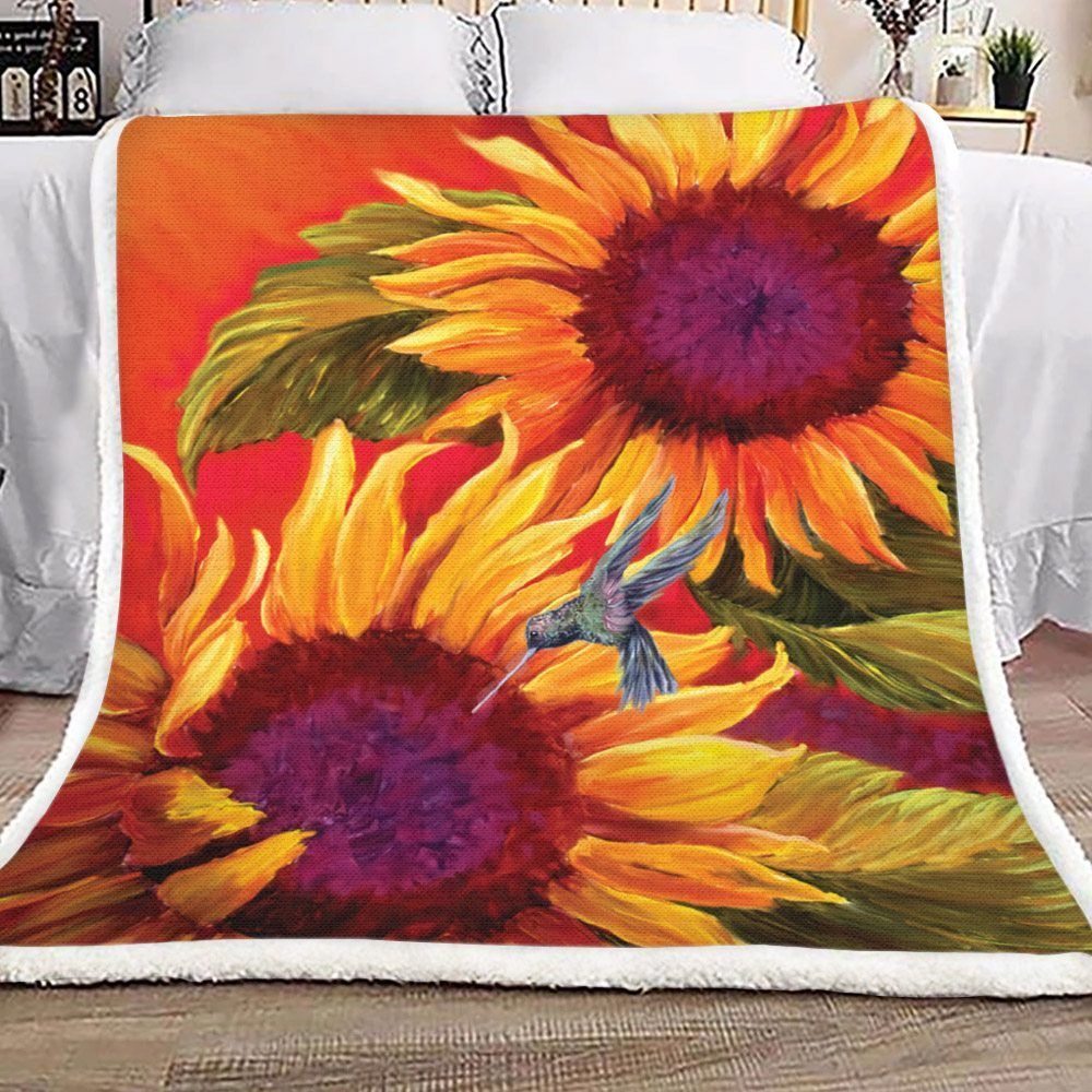 Sunflower Sherpa Fleece