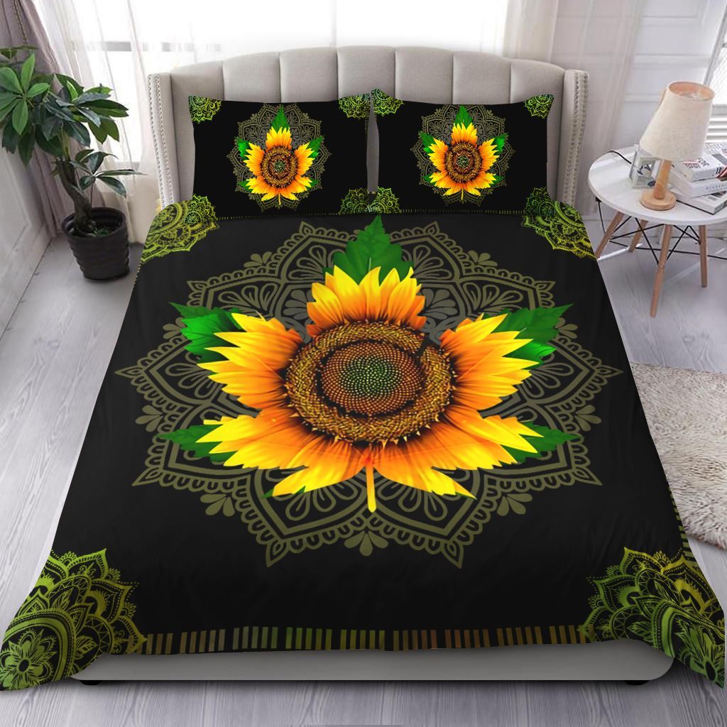 Sunflower Weed Bedding Set