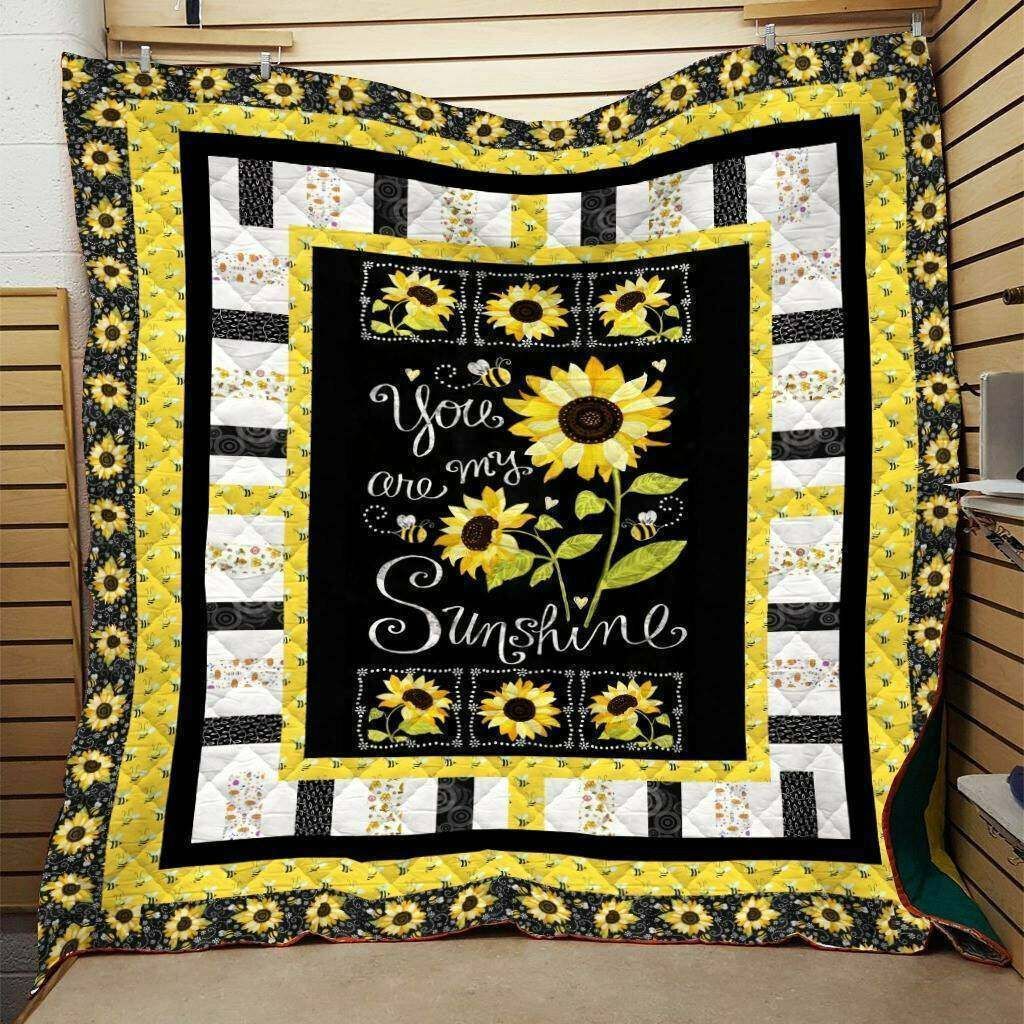 Sunflower You Are My Sunshine GS-CL-DT0207 Quilt Blanket