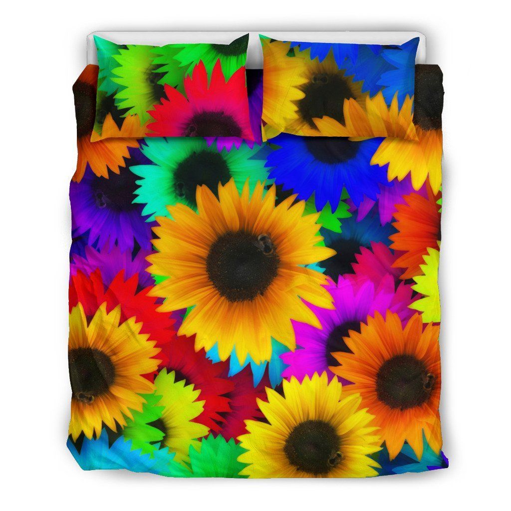 Sunflowers Beige Themed Bedding Set