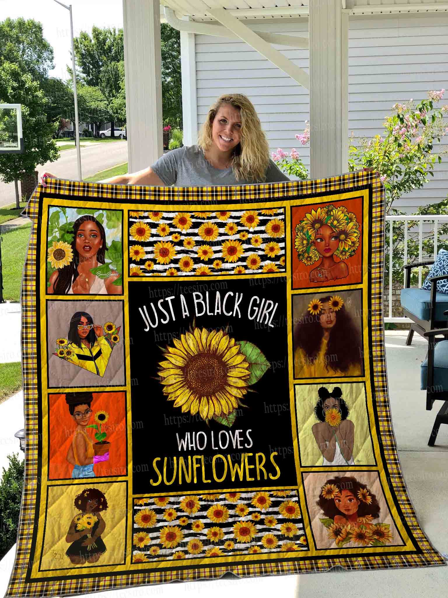 Sunflowers Quilt Blanket DHC1501365VT