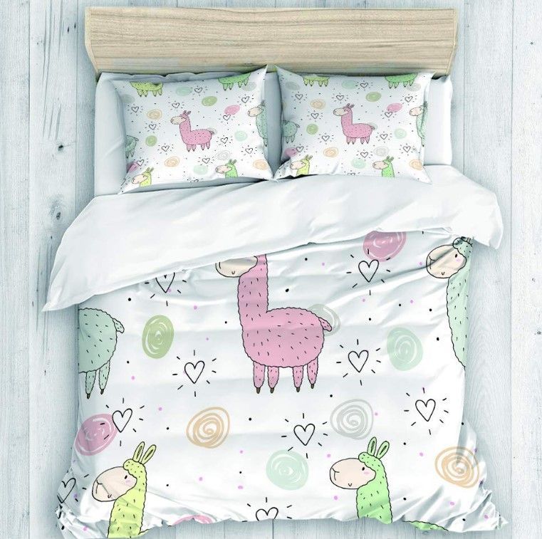 Sunny Llama Bedding Set