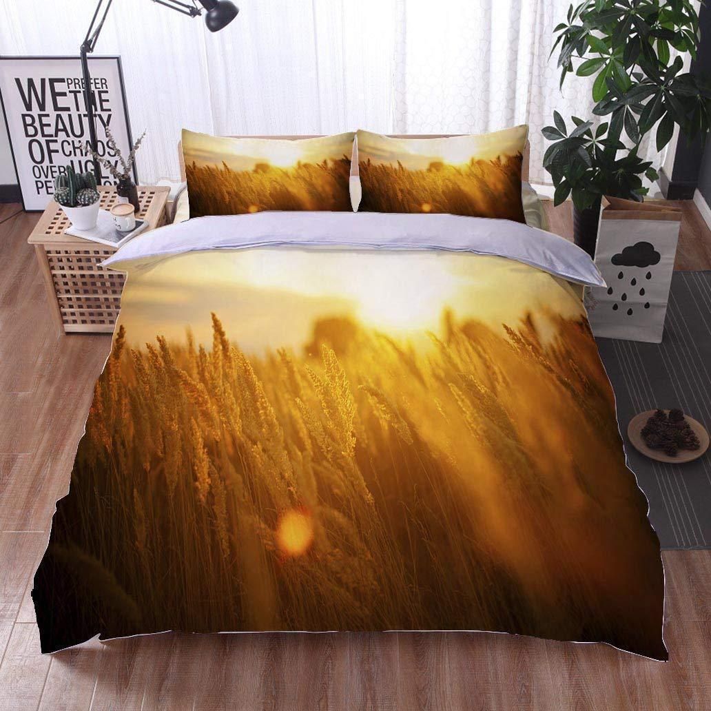 Sunset On The Grass Bedding Set