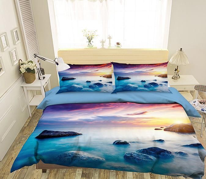 Sunset Stones Bedding Set
