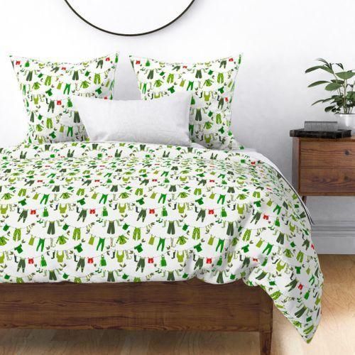 Sure Begorrah It’s Leprechaun Laundry Day St Patrick’s Day Bedding Set