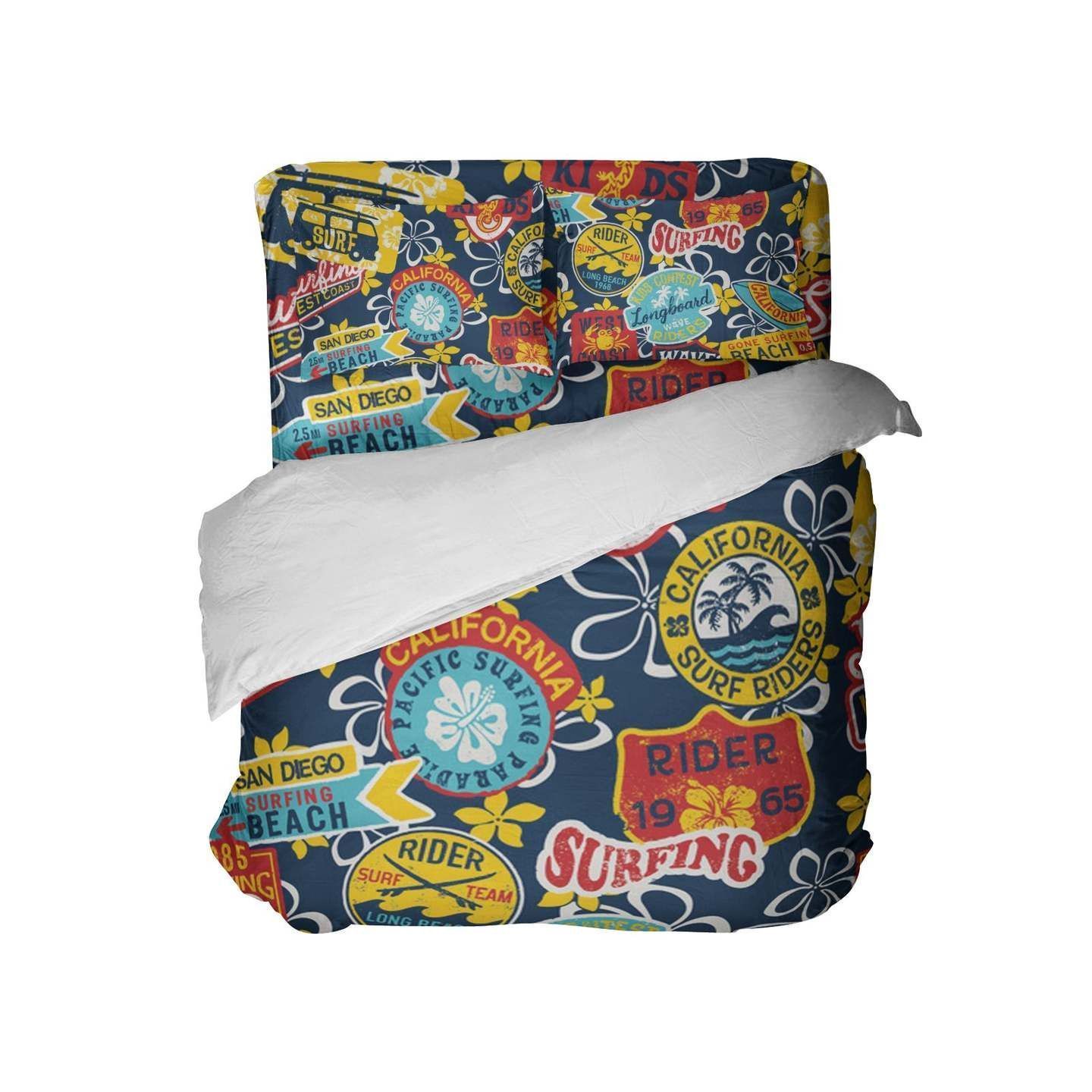 Surf Riders Surfer Bedding Set