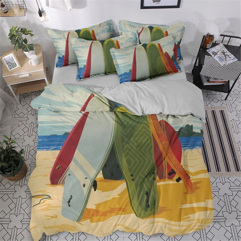 Surfboard Bedding Set