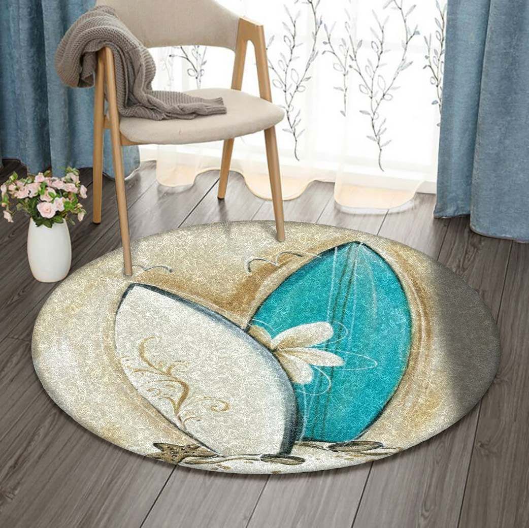 Surfboard Round Carpet