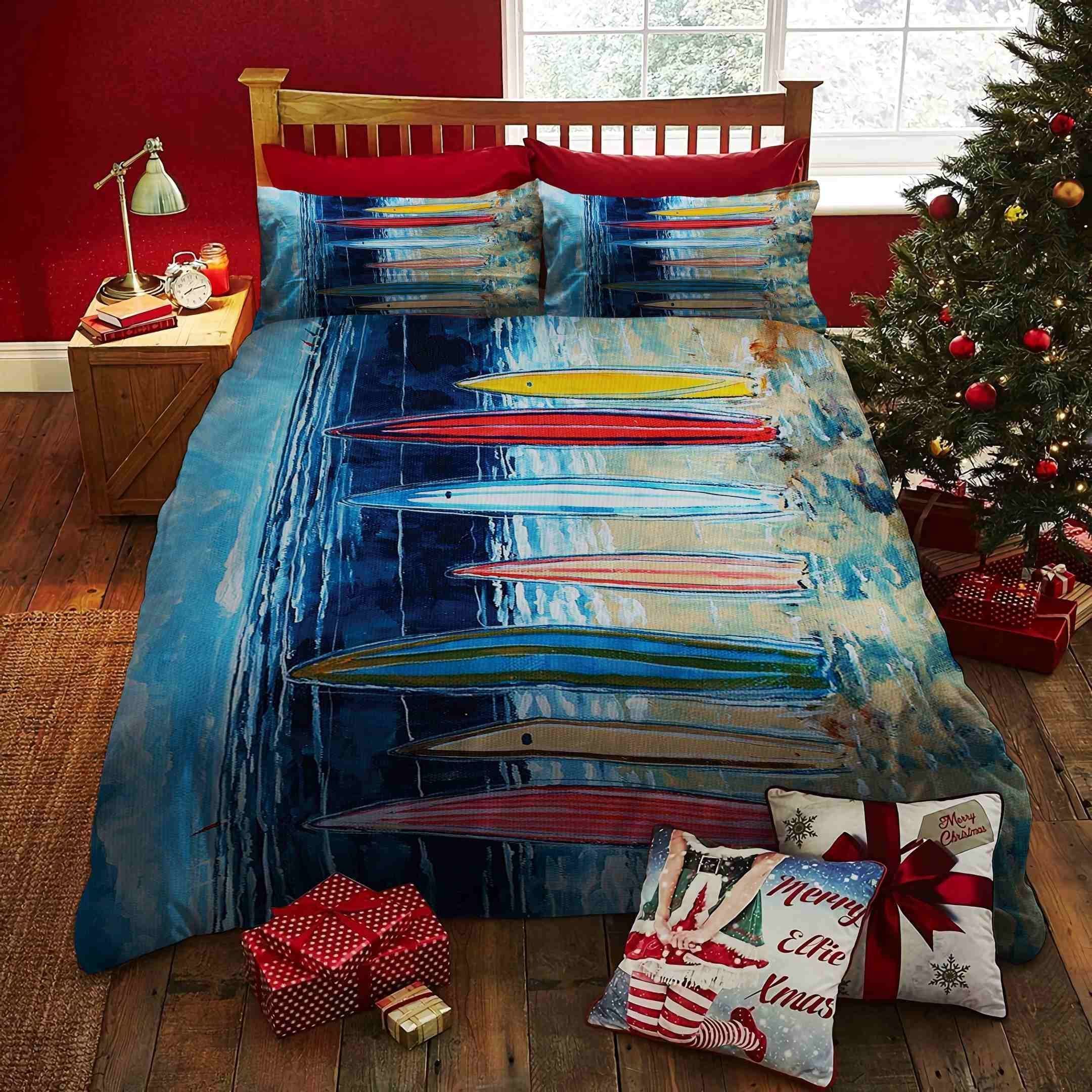 Surfboards Bedding Set
