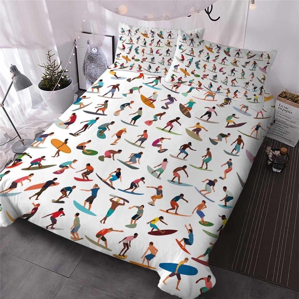 Surfing Bedding Set