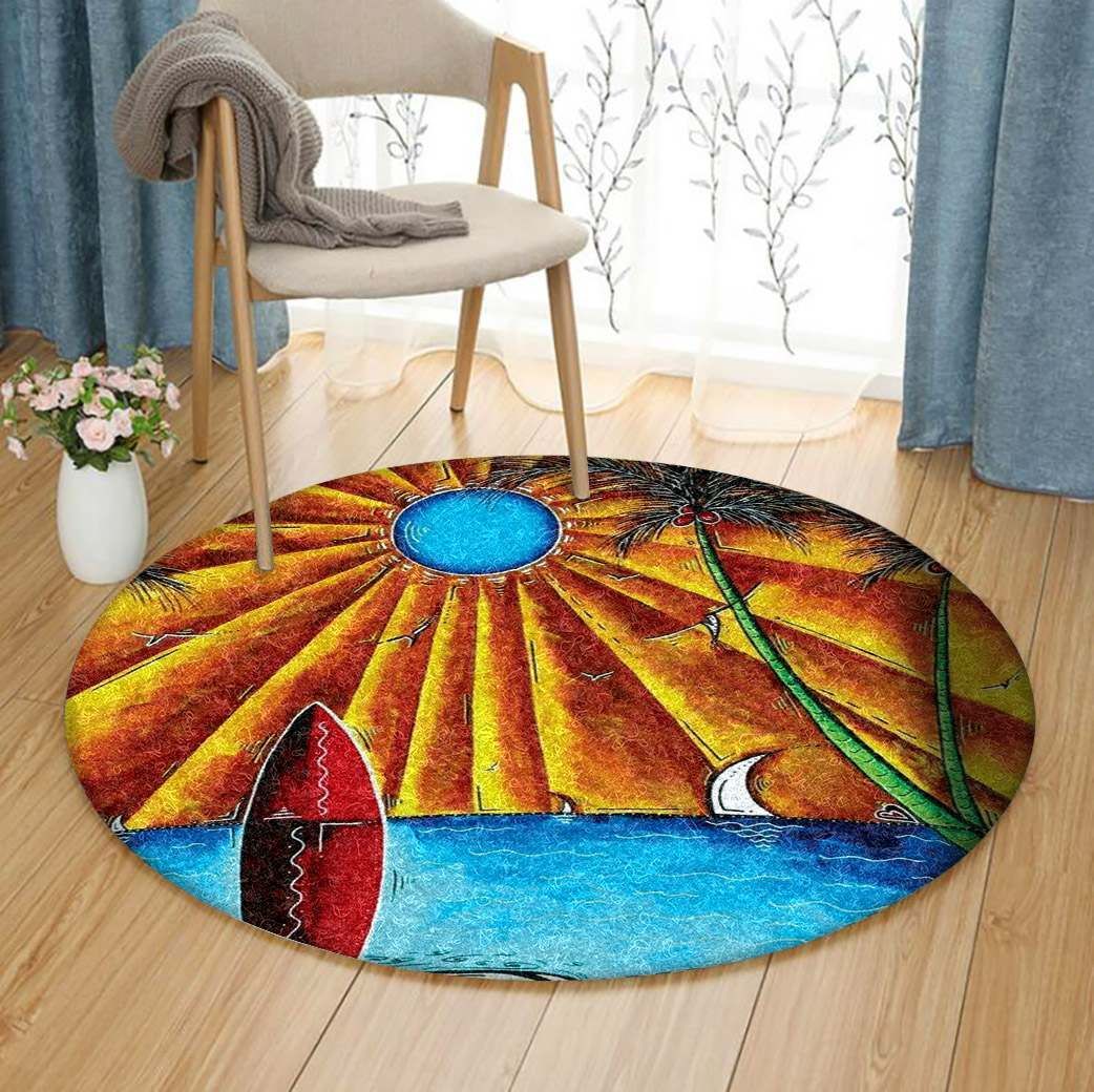Surfing Round Carpet