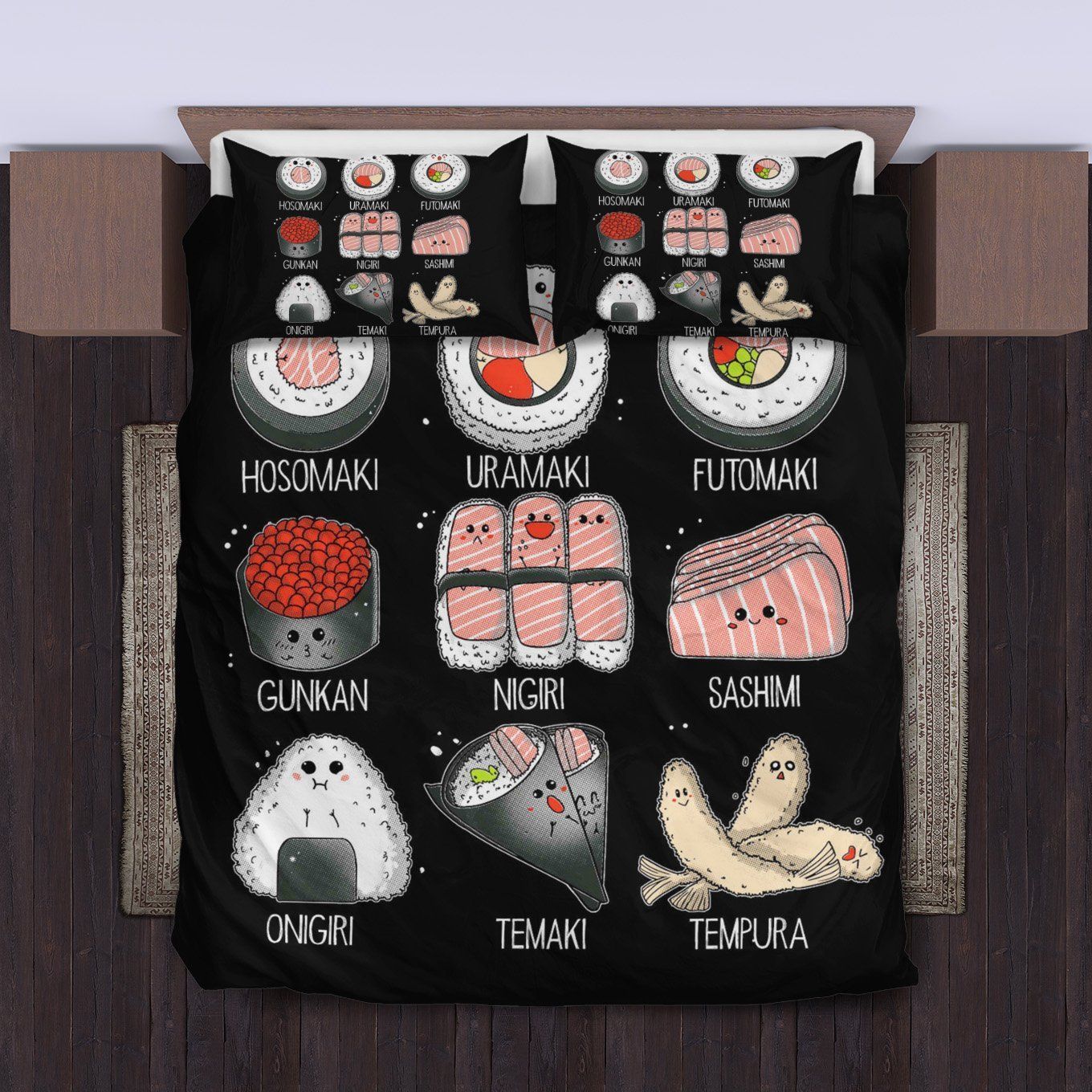 Sushi Delicious Bedding Set