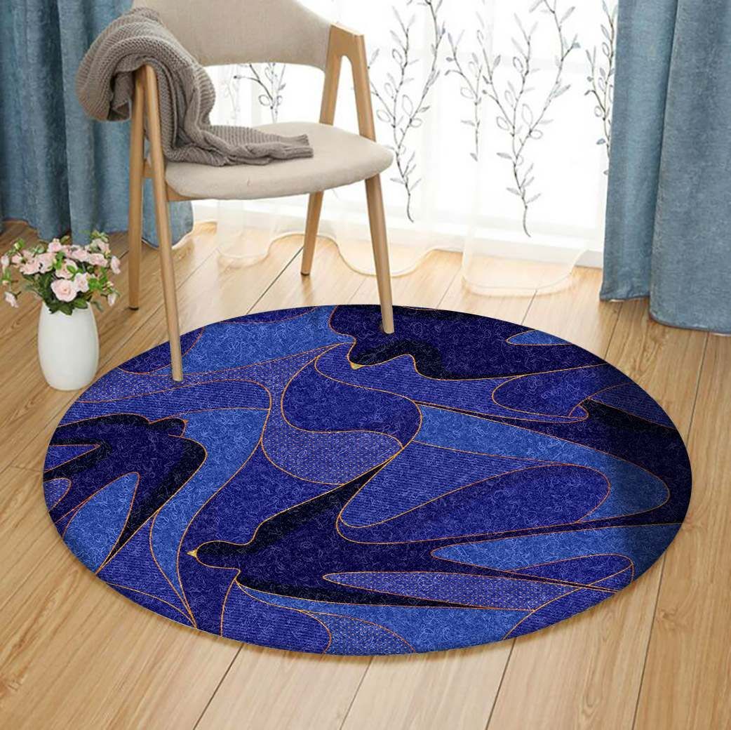 Swallow Round Carpet