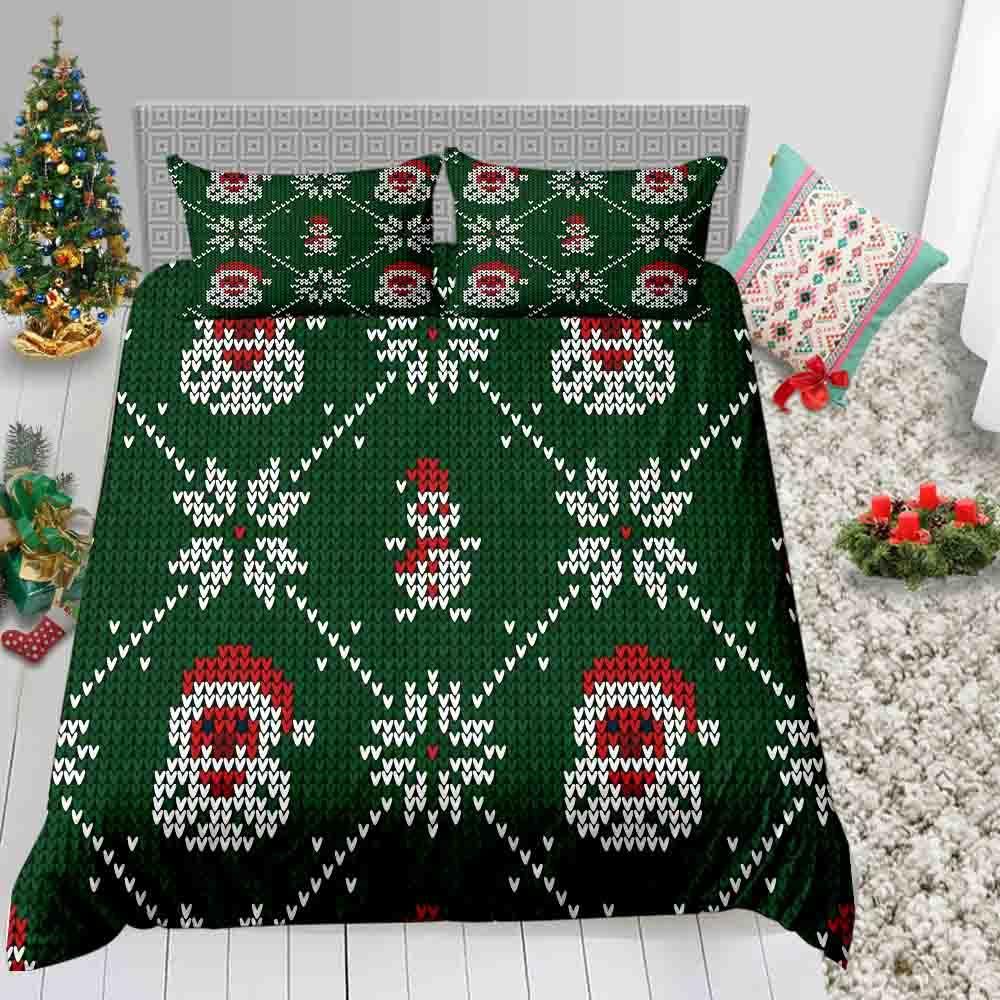 Sweater Pattern Christmas Gift Bedding Set