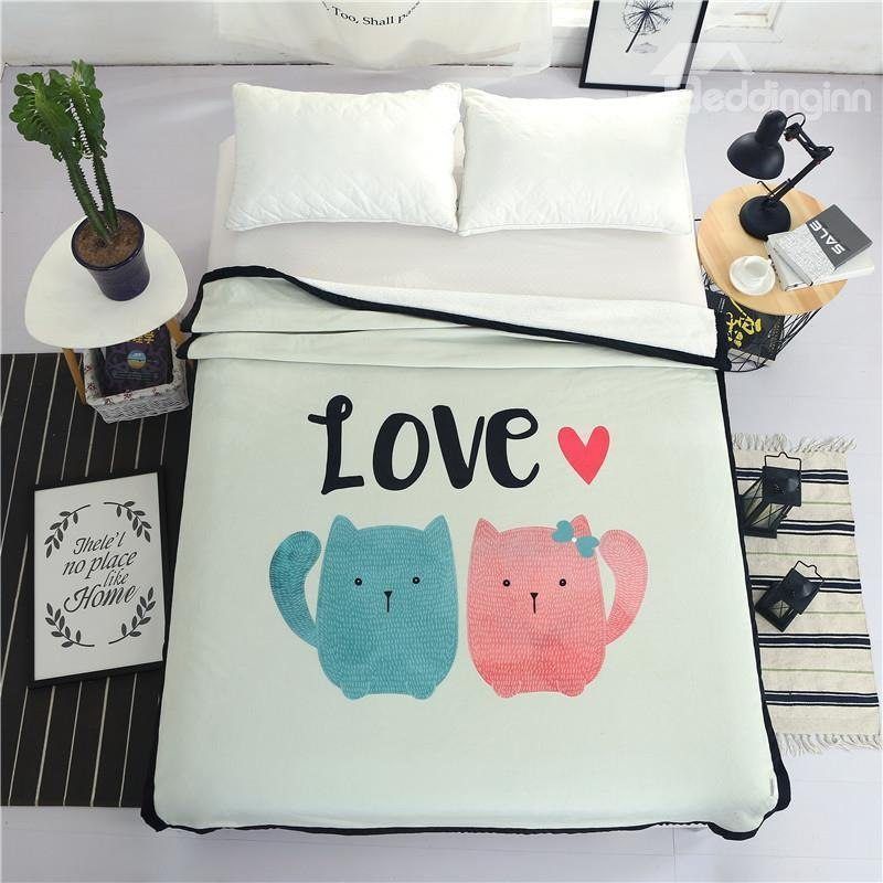 Sweet Cat Lovers Bedding Set