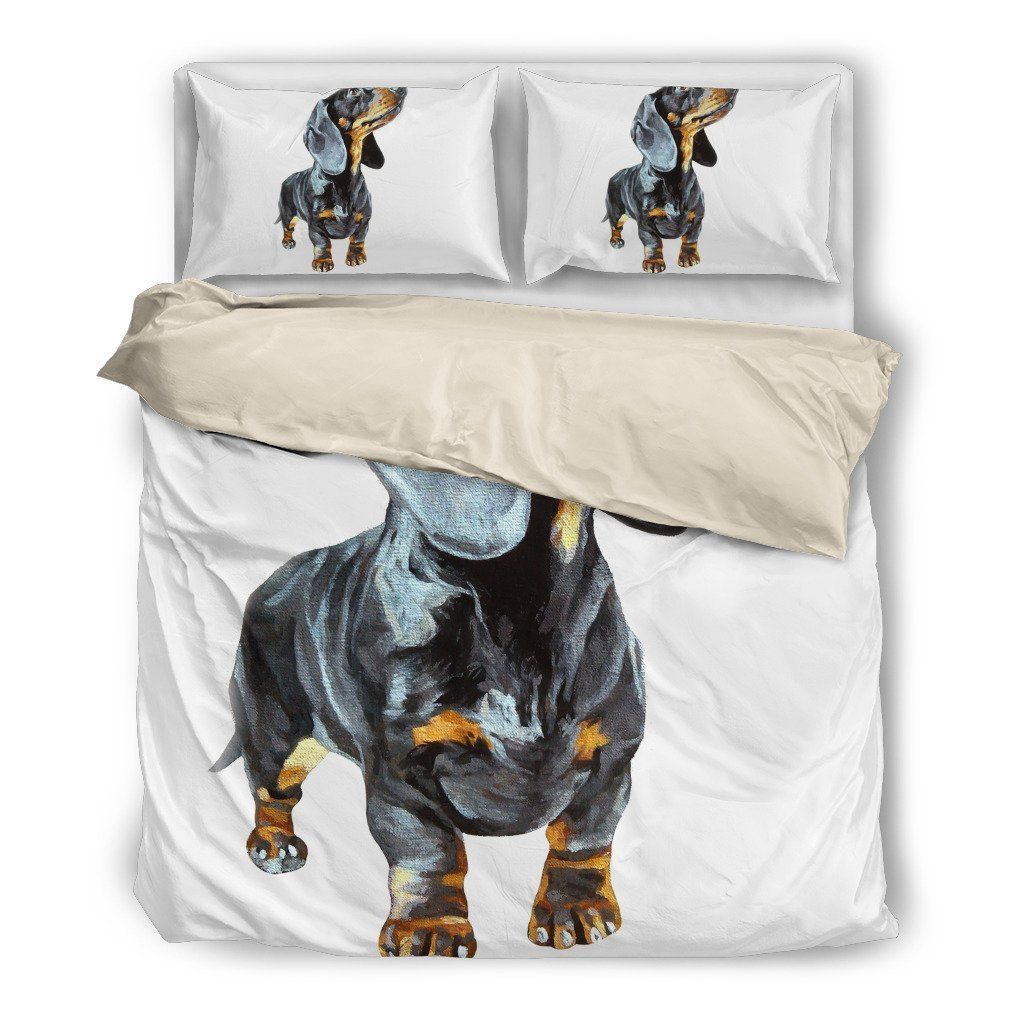 Sweet Dachshund 3D Bedding Set