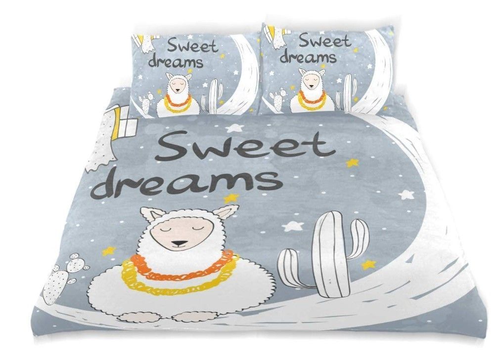 Sweet Dreams Llama Bedding Set