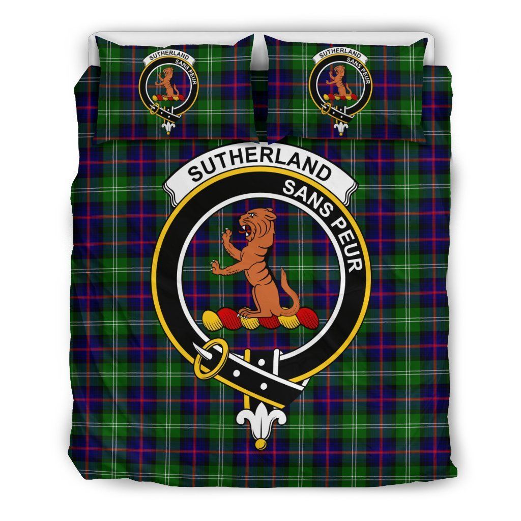 Swinton Tweedside Clan Badge Tartan Bedding Set