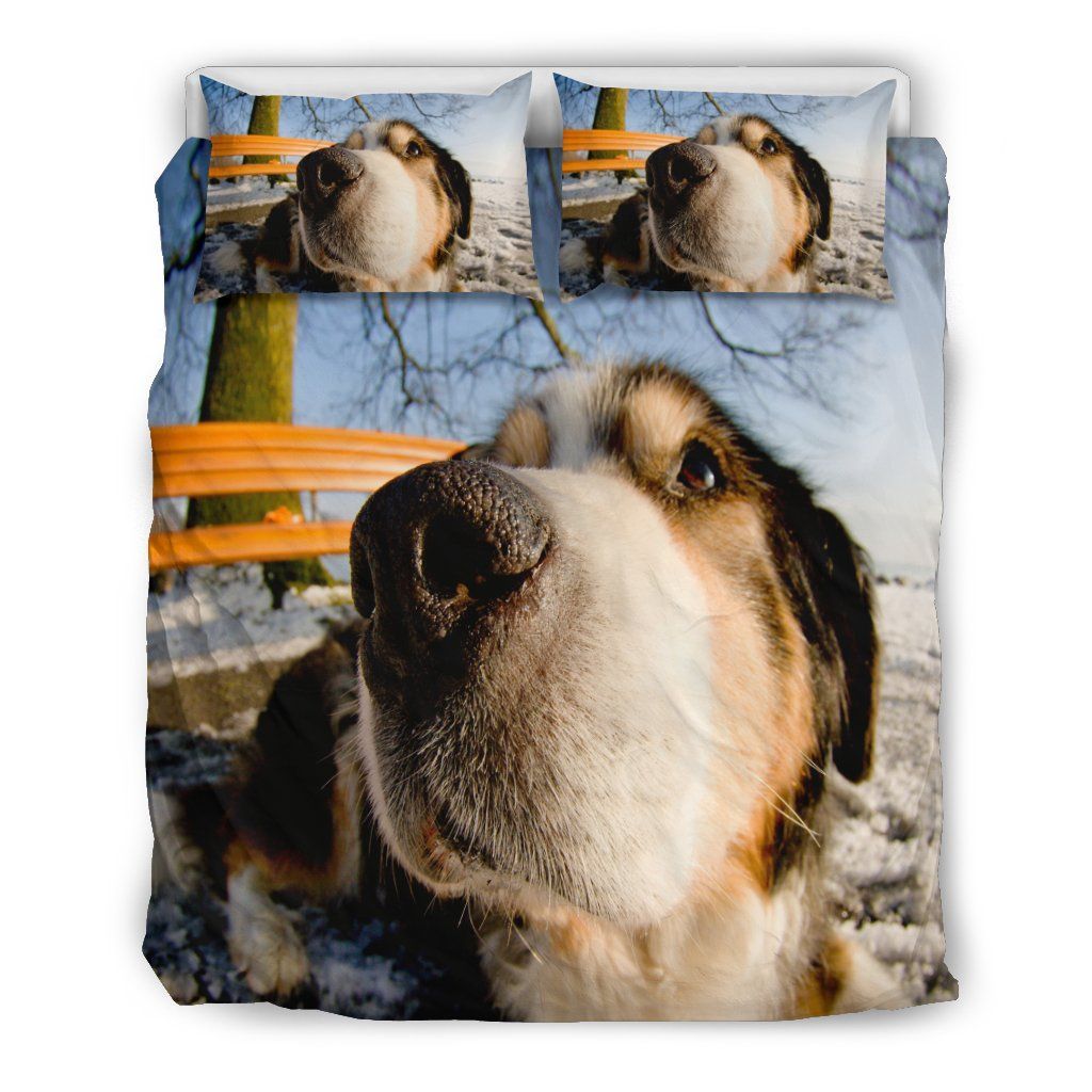 Swiss Bernese Funny Face Bedding Set
