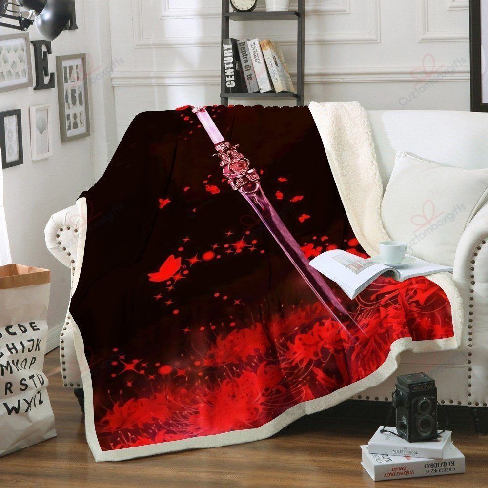 Sword Fleece Blanket