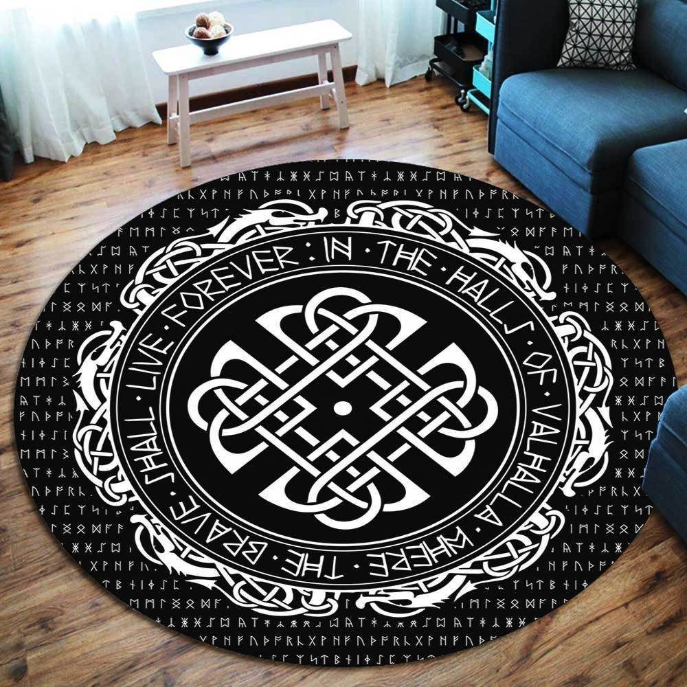 Symbol Viking Round Carpet