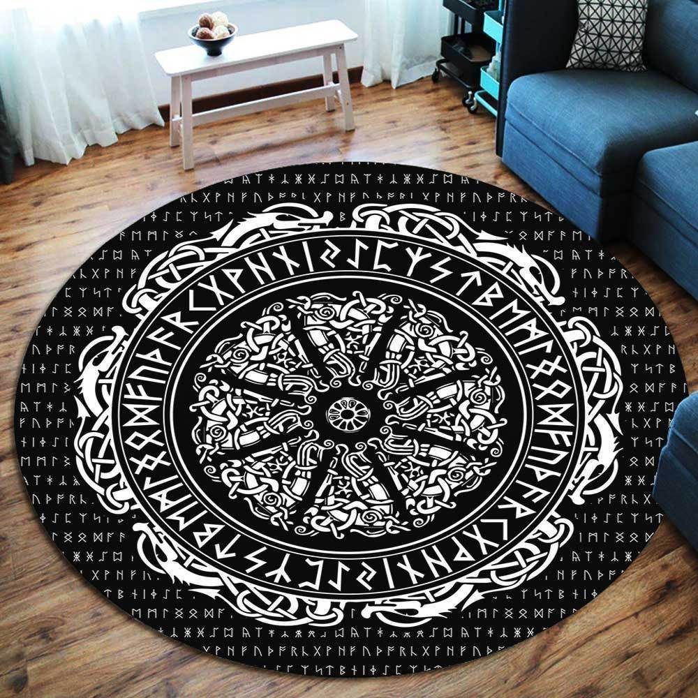 Symbol Viking Round Carpet